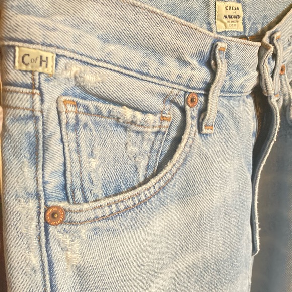 Citizens of Humanity Flared High Waisted Denim - Picture 4 of 6